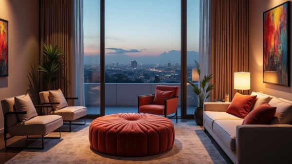 Pourquoi le pouf design valorise votre décoration intérieure